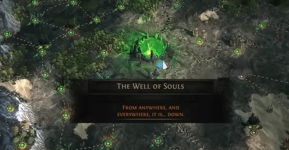 The Well of Souls, zone de mécanique de Ligue
