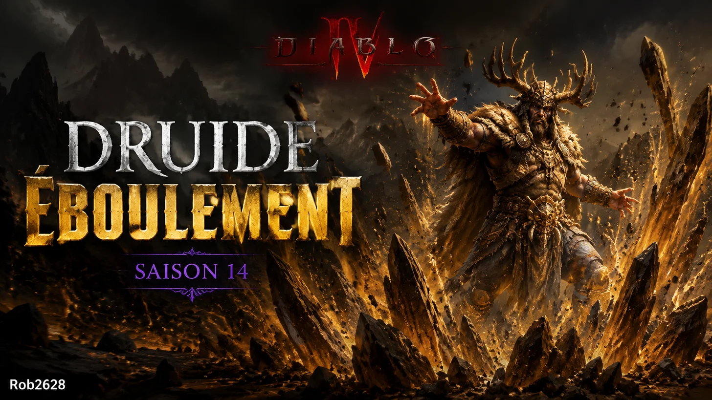 Build Druide Éboulement Invincible Saison 14 Diablo 4