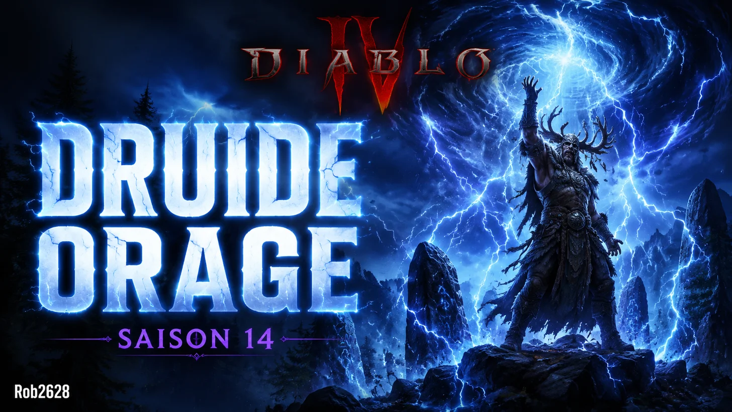 Build Druide Orage Saison 14 Diablo 4