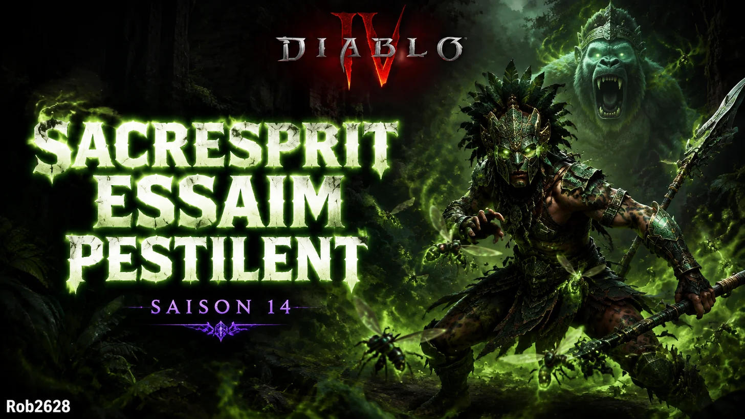 Build Sacresprit Essaim pestilent Saison 14 Diablo 4