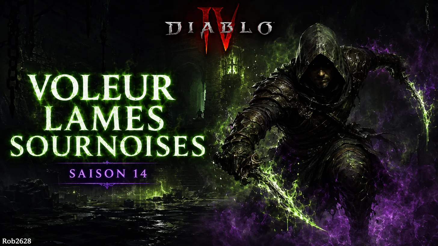 Build Voleur Lames Sournoises Poison Saison 14 Diablo 4
