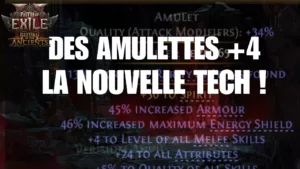 Craft amulette PoE2 0.5 : la tech pour passer ton amulette en +4