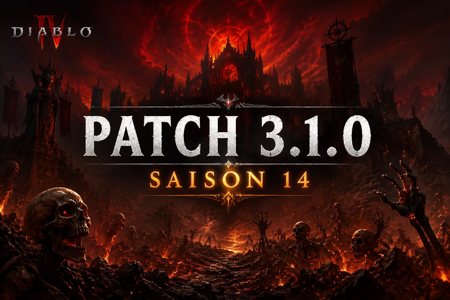 Diablo 4 patch 3.1.0 Saison 14 Death Awakening