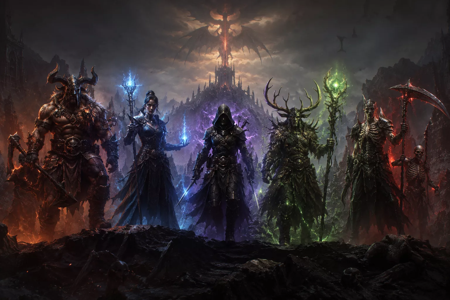 Les classes de Diablo 4 face aux changements d'équilibrage de la Saison 14