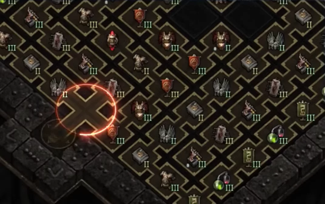 Pulling temple monsters to the entrance in Path of Exile 2