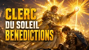 Clerc du soleil Bénédictions