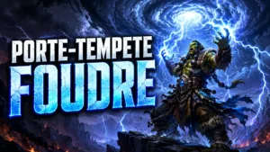 Porte-tempete Foudre