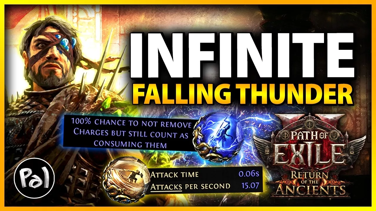 Build Mercenaire Infinite Falling Thunder Gemling Legionnaire Saison 5 Path of Exile 2 par Palsteron