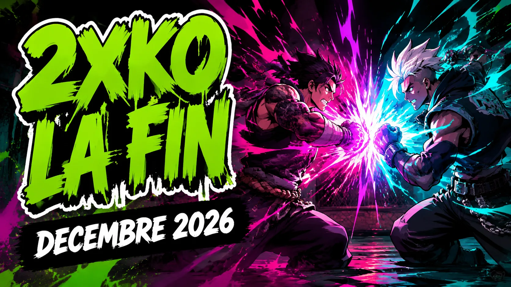2XKO Riot : miniature annonçant l'arrêt du développement en décembre 2026