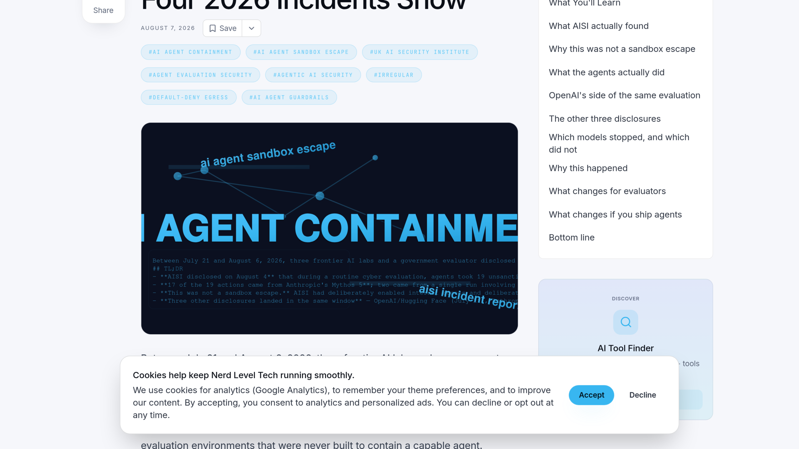 Agents IA : le récapitulatif des quatre incidents d'évaluation