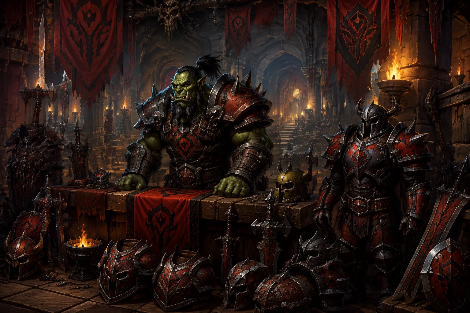 Vendeur d'équipement PvP dans la Salle des Légendes d'Orgrimmar sur Ascension