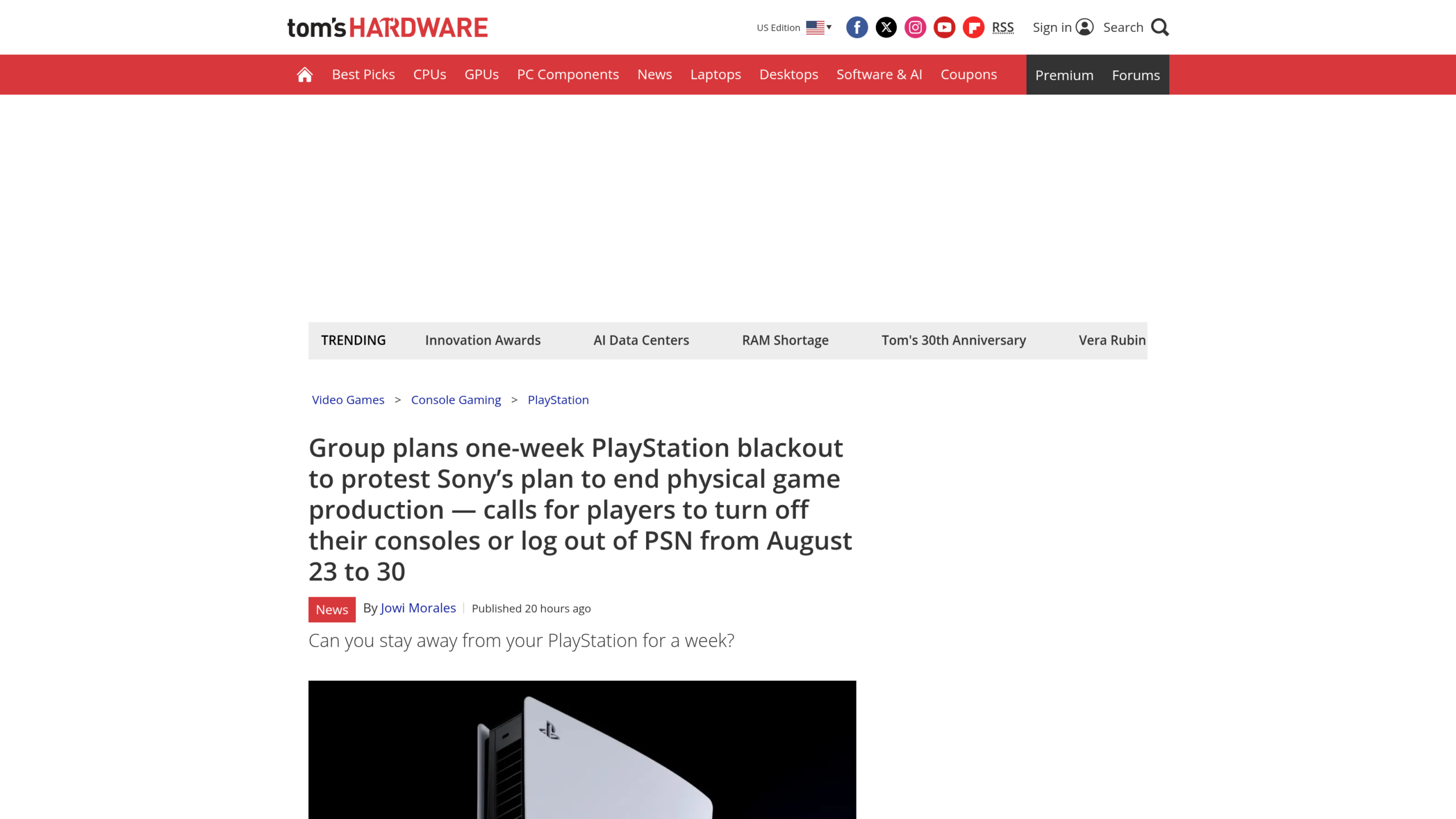 Blackout PlayStation : l'appel au boycott du PSN du 23 au 30 août