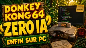 Donkey Kong 64 tourne sur PC, et sans une ligne d’IA