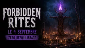 Forbidden Rites arrive le 4 septembre, sans rééquilibrage