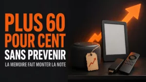 Hausse des prix Amazon : jusqu’à +60 % sur Echo, Kindle et Fire TV