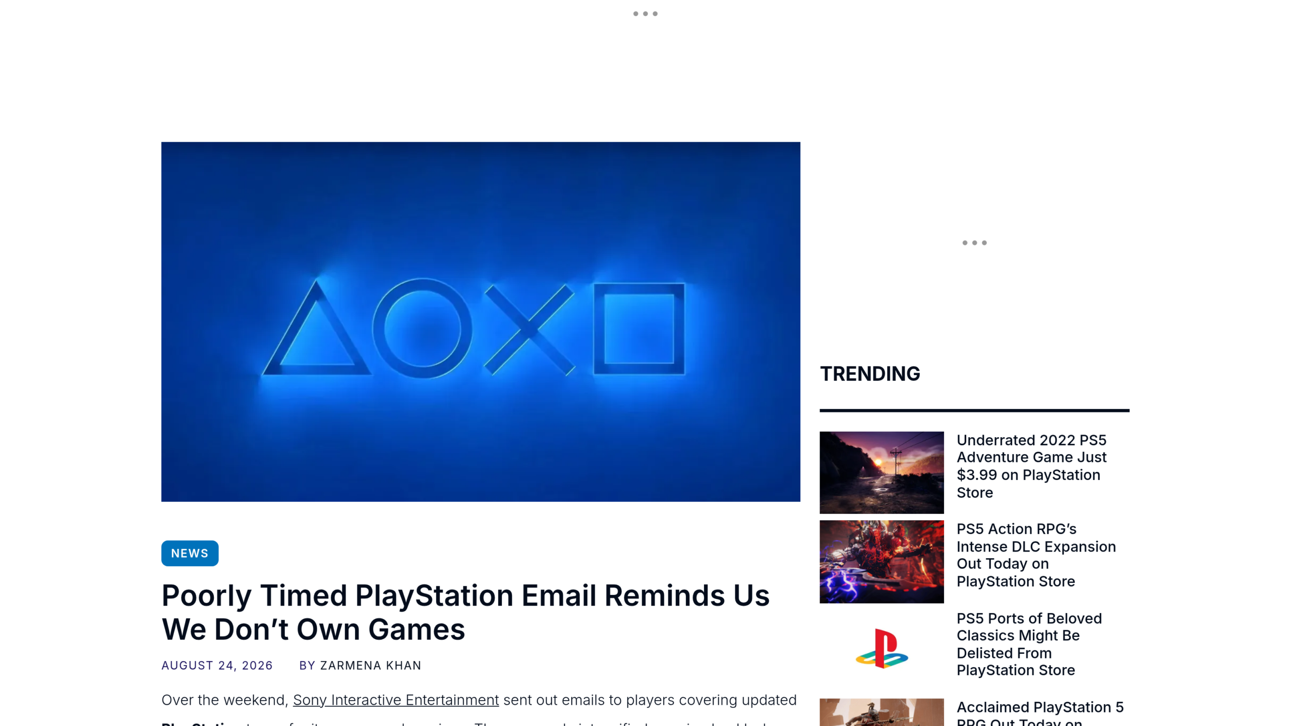 Licence PlayStation : un rappel au plus mauvais moment pour Sony