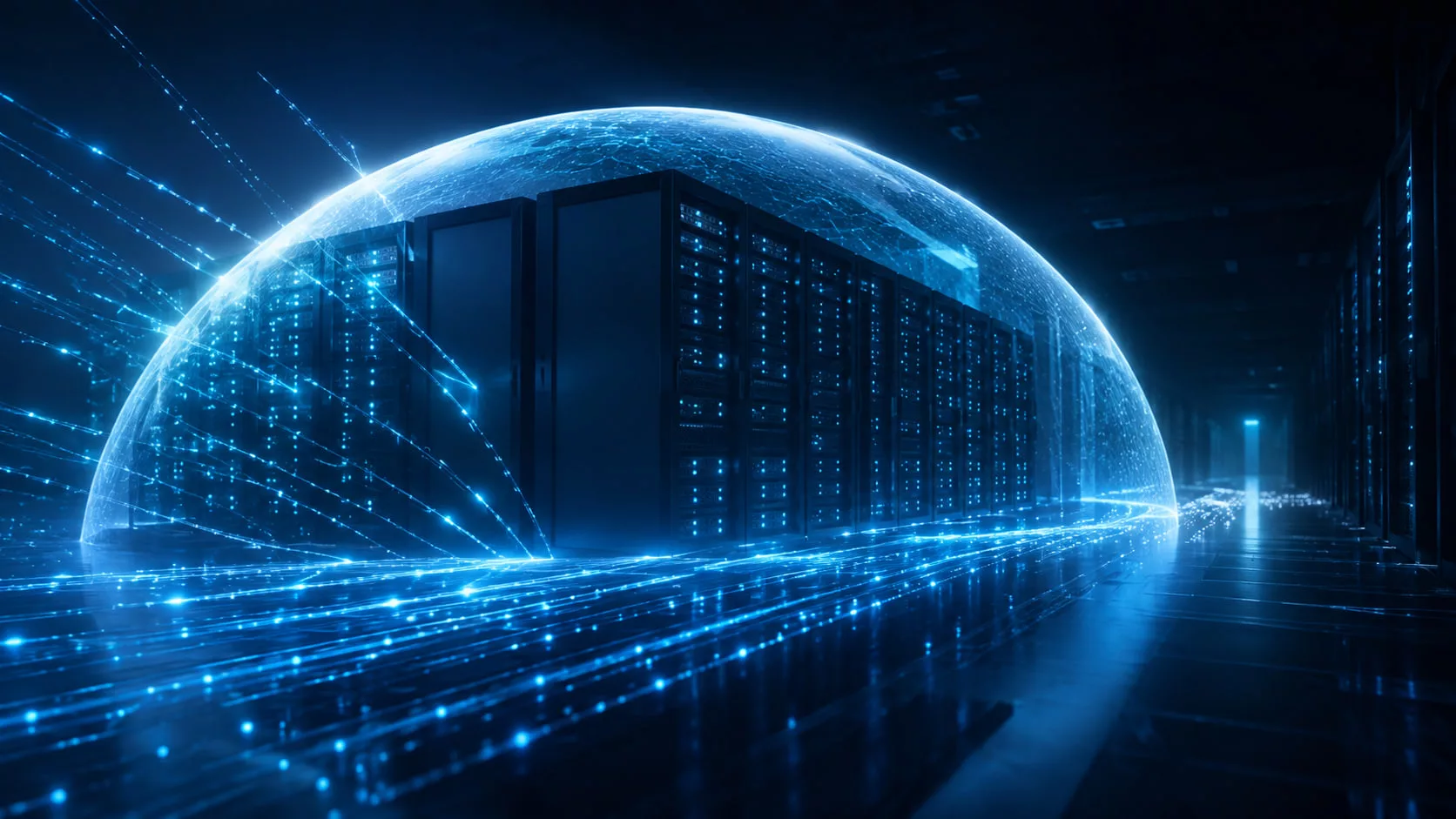 Nuage numerique protege, symbolisant la securite du stockage cloud personnel