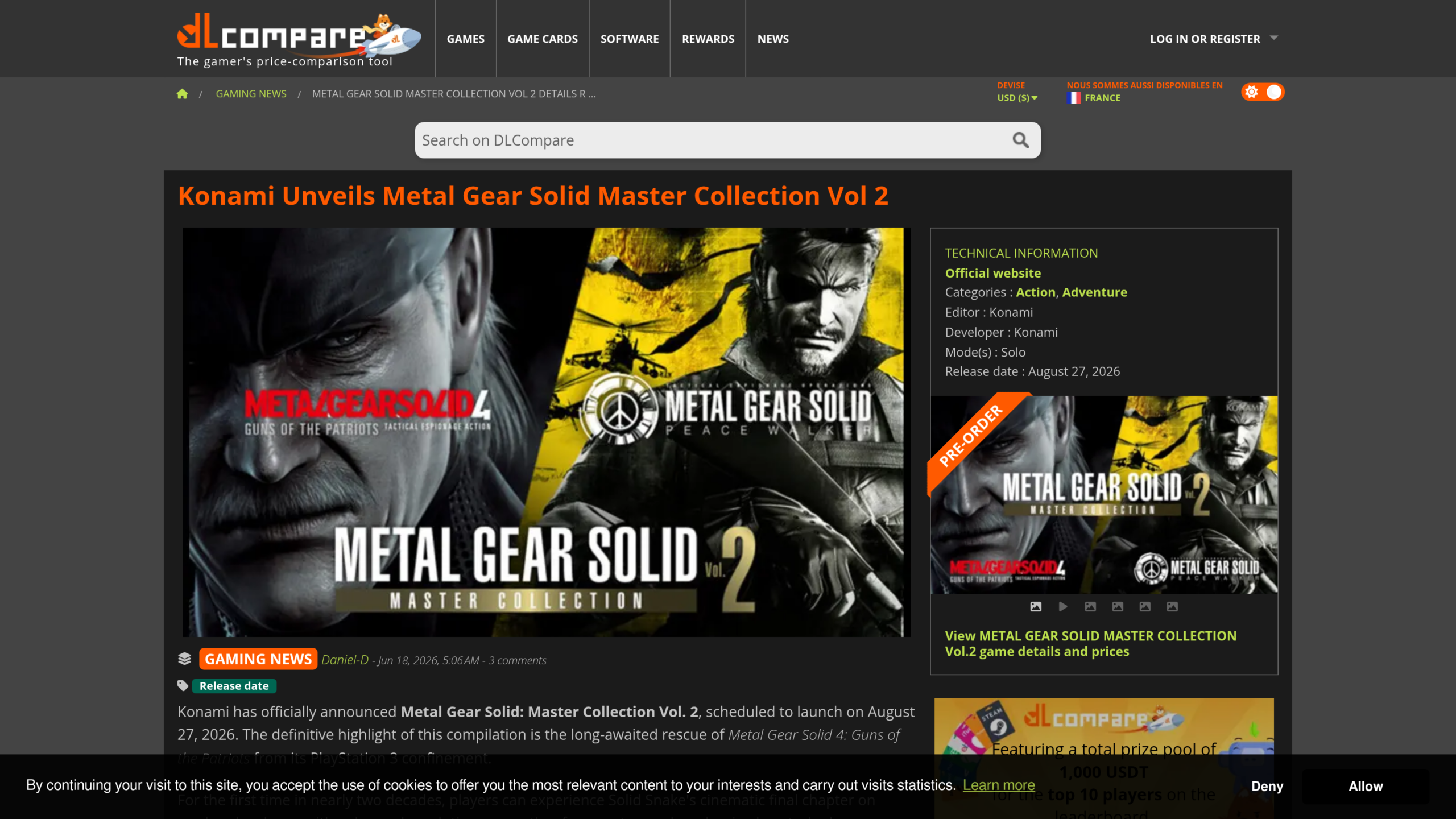 Master Collection : la liste des jeux et des bonus numériques