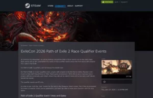 PoE 2 : les quatre courses qui envoient un joueur à l’ExileCon