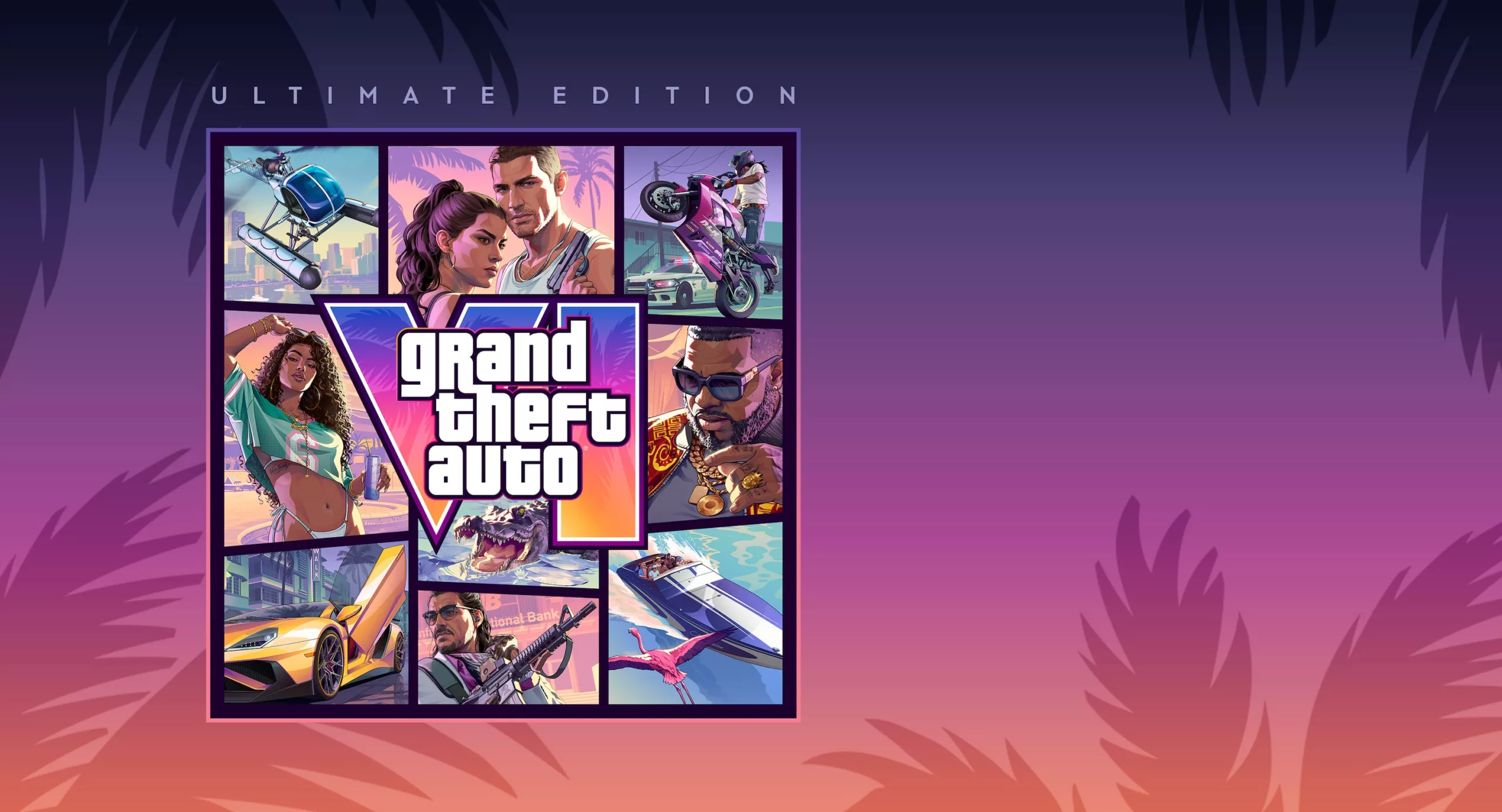 Official artwork of the GTA VI Ultimate Edition