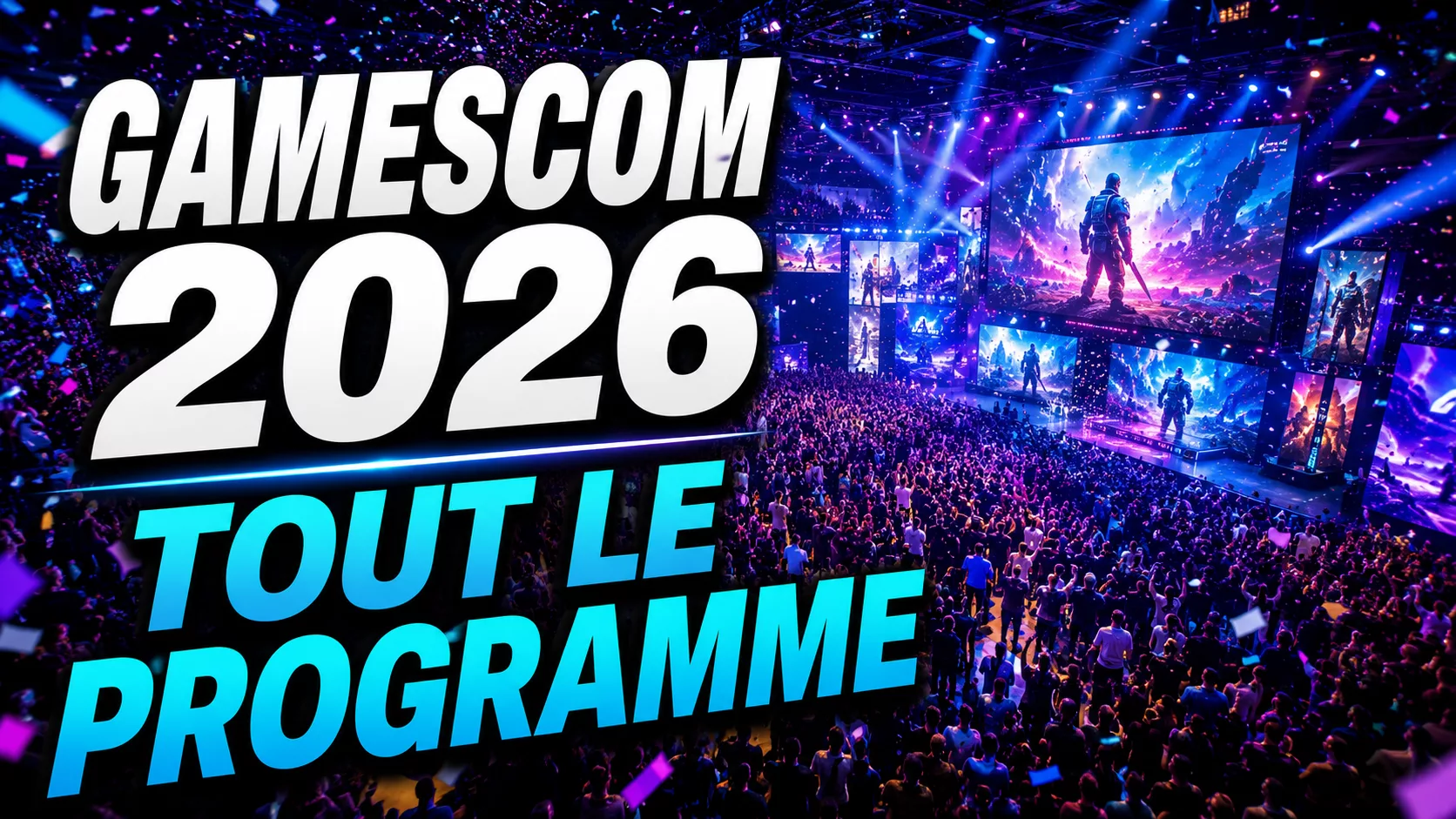gamescom 2026 : tout le programme