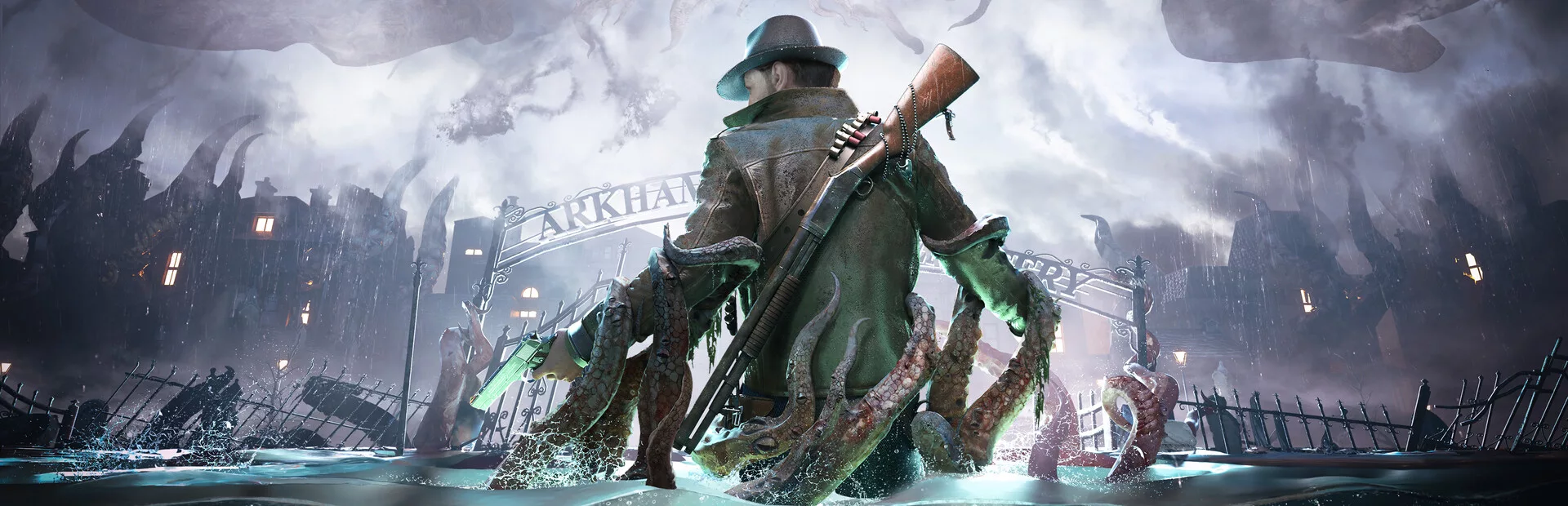 Key art officiel de The Sinking City 2