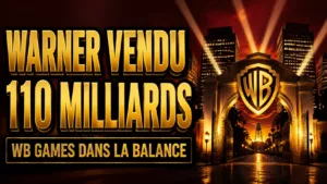 WB Games change de main : Paramount rachète Warner Bros pour 110 Md$