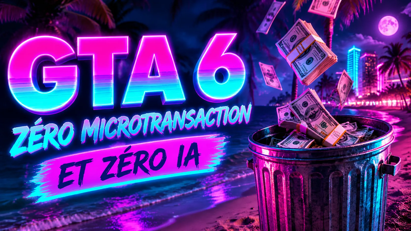 GTA 6 : GTA 6 dit non aux microtransactions et à l'IA générative