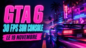 GTA 6 tournera à 30 FPS sur PS5 et Xbox au lancement
