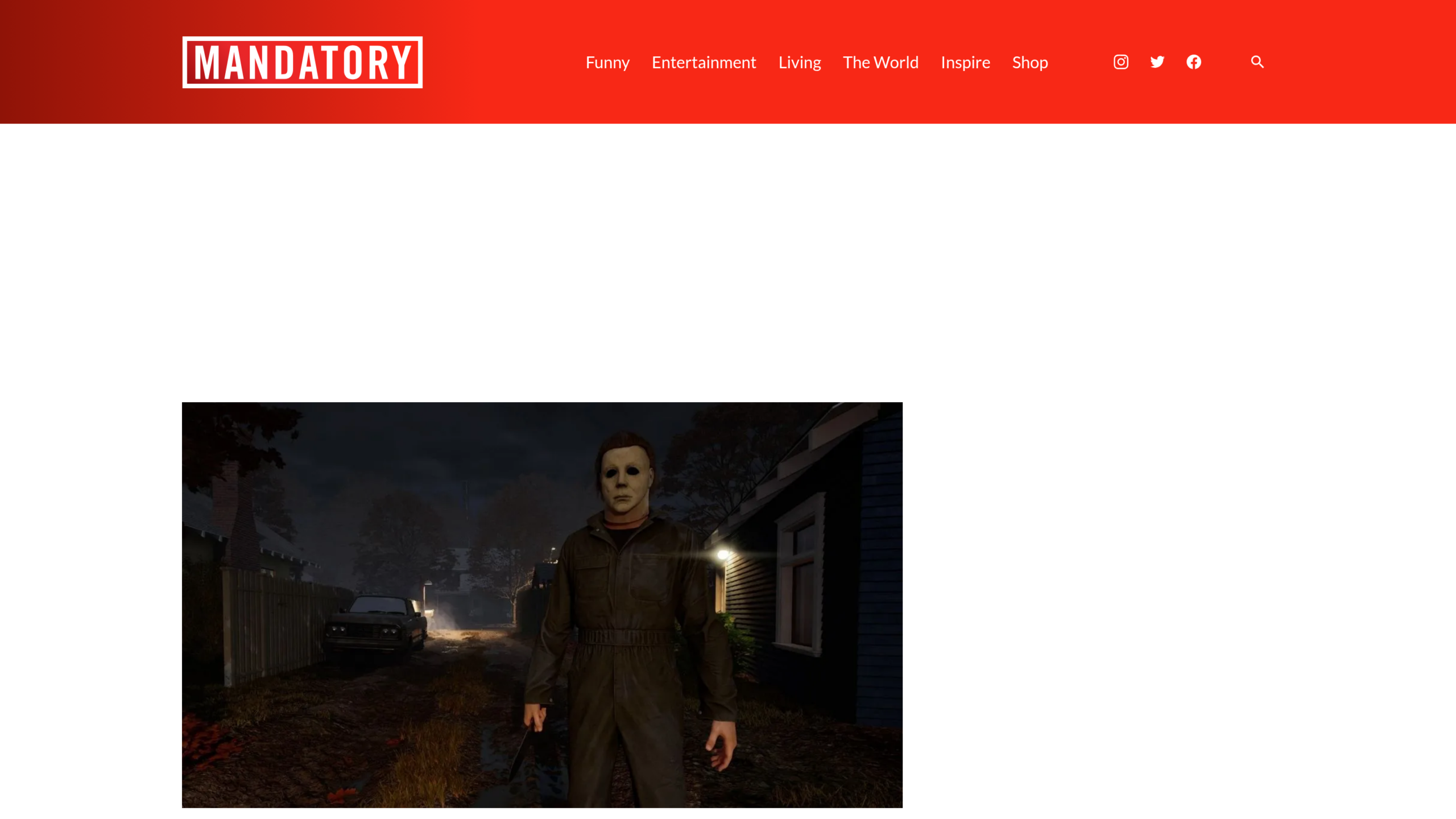 Article de Mandatory sur le retrait de la mécanique controversée de Halloween: The Game