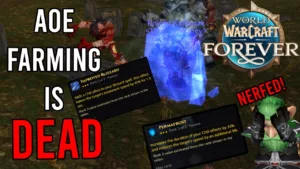 Le farm AoE mage ne survivra pas à WoW Forever