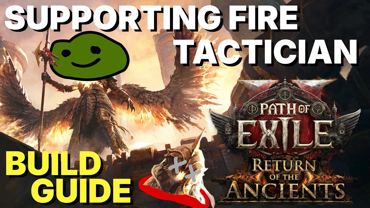 Illustration du build Supporting Fire de Crouching_Tuna sur Mercenaire Path of Exile 2