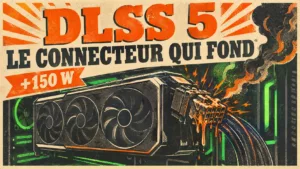 Un câble de RTX 5090 a fondu pendant un test de DLSS 5