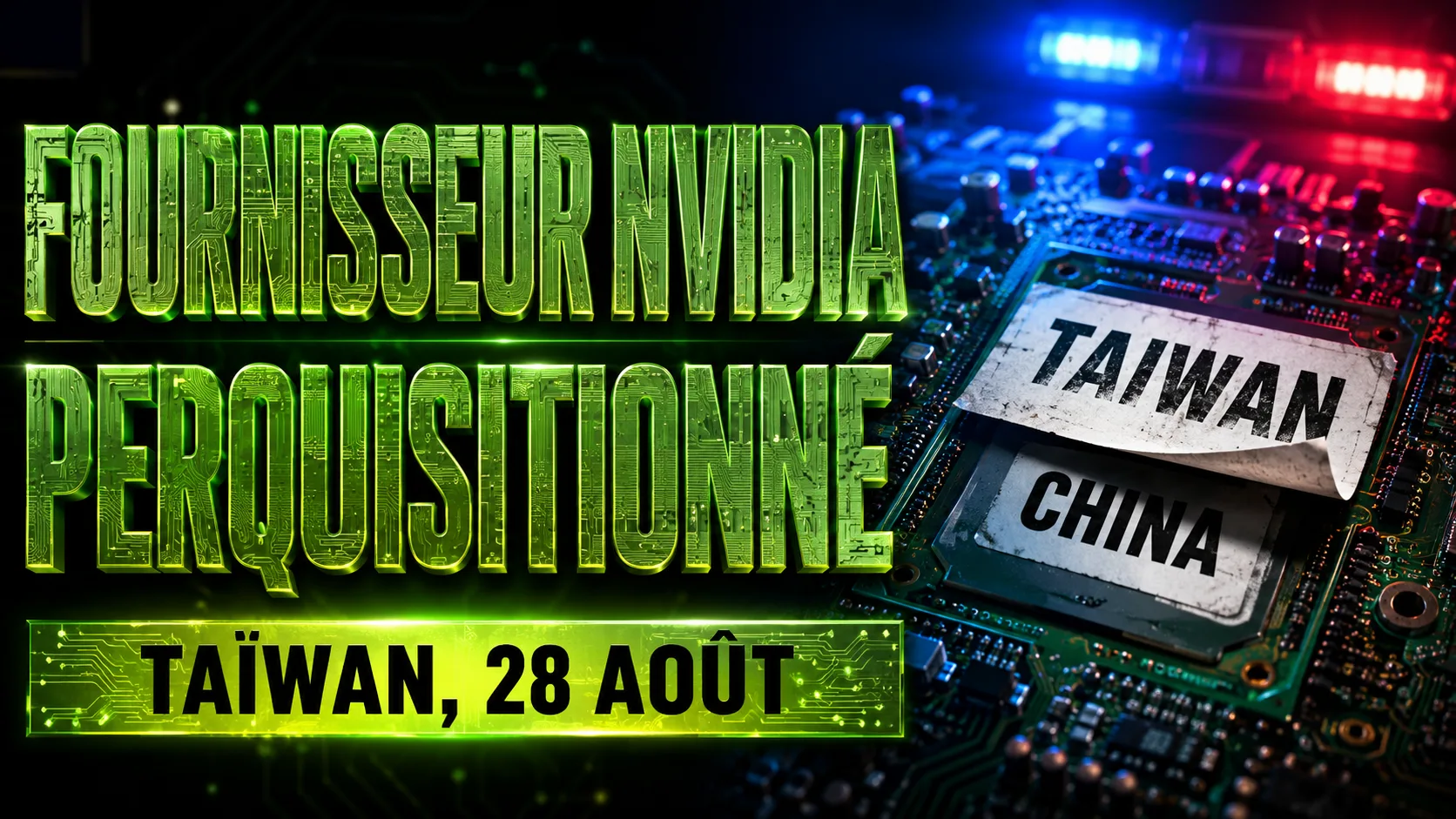 Unimicron : Unimicron, fournisseur de Nvidia, perquisitionné à Taïwan