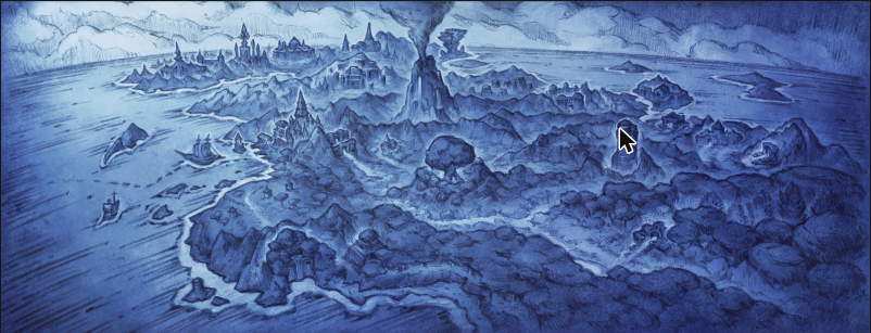 Eastern Kingdoms loading screen with Karazhan, Blackrock Mountain, and Stormwind