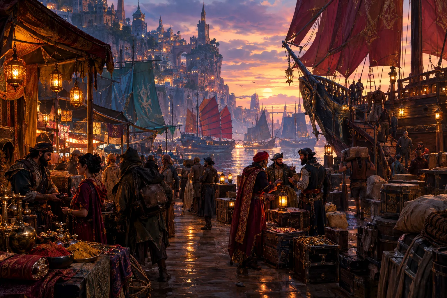 Illustration de plusieurs factions inédites de World of Warcraft: Forever, dont le Kirin Tor et l'Earthen Ring