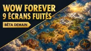 WoW Forever bêta : 9 écrans de chargement fuités dévoilent zones, donjons et un nouveau champ de bataille