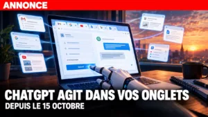 ChatGPT agit dans vos onglets Chrome : les réglages à vérifier