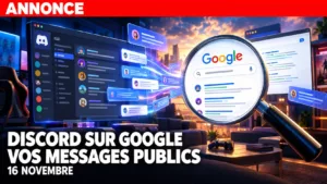 Discord : vos messages publics bientôt sur Google, que faire
