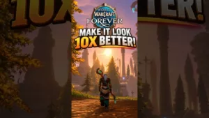 Graphismes WoW Forever plus beaux : la commande qui épaissit l’herbe