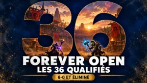 Invaincus et éliminés : les 36 qualifiés du Forever Open, classe par classe