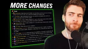 Mage WoW Forever : Javelot de glace passe à 8 secondes de recharge, à six jours du lancement