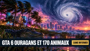 Ouragans, 170 espèces, six régions : ce que Game Informer révèle de GTA 6