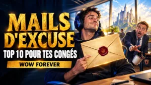 Congés WoW Forever : le top 10 des mails d’excuse les plus WTF
