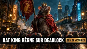 Rat King écrase Deadlock avec 61 % de victoires, trois héros changent de rôle