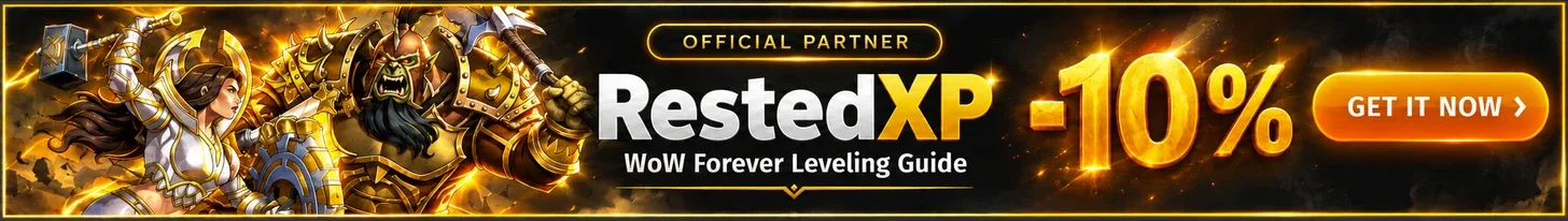 RestedXP Forever - Partenaire officiel -10%