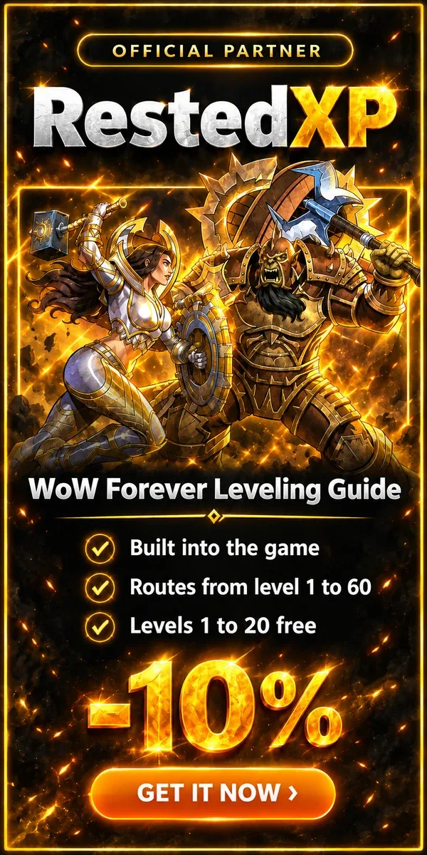 RestedXP Forever - Totem gauche v3 -10%