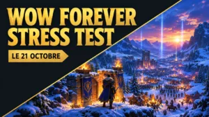 WoW Forever stress test: stuck an hour, then it held