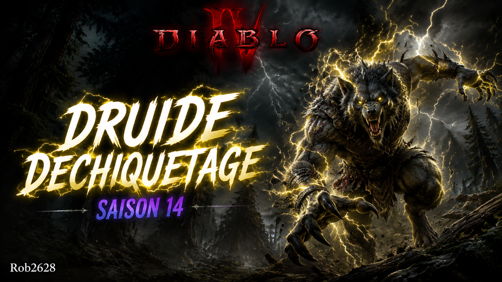 S-TIER | BUILD DRUIDE Déchiquetage tempête (@Rob2628) | SAISON 14