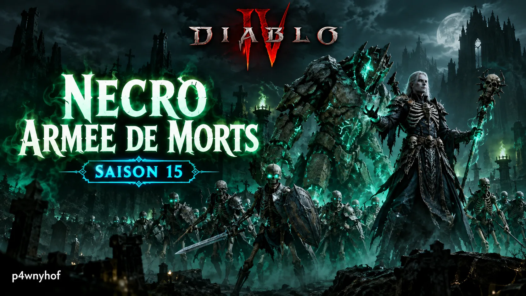 S-TIER | BUILD NÉCROMANCIEN Armée de morts fosse 131 (@p4wnyhof) | SAISON 15